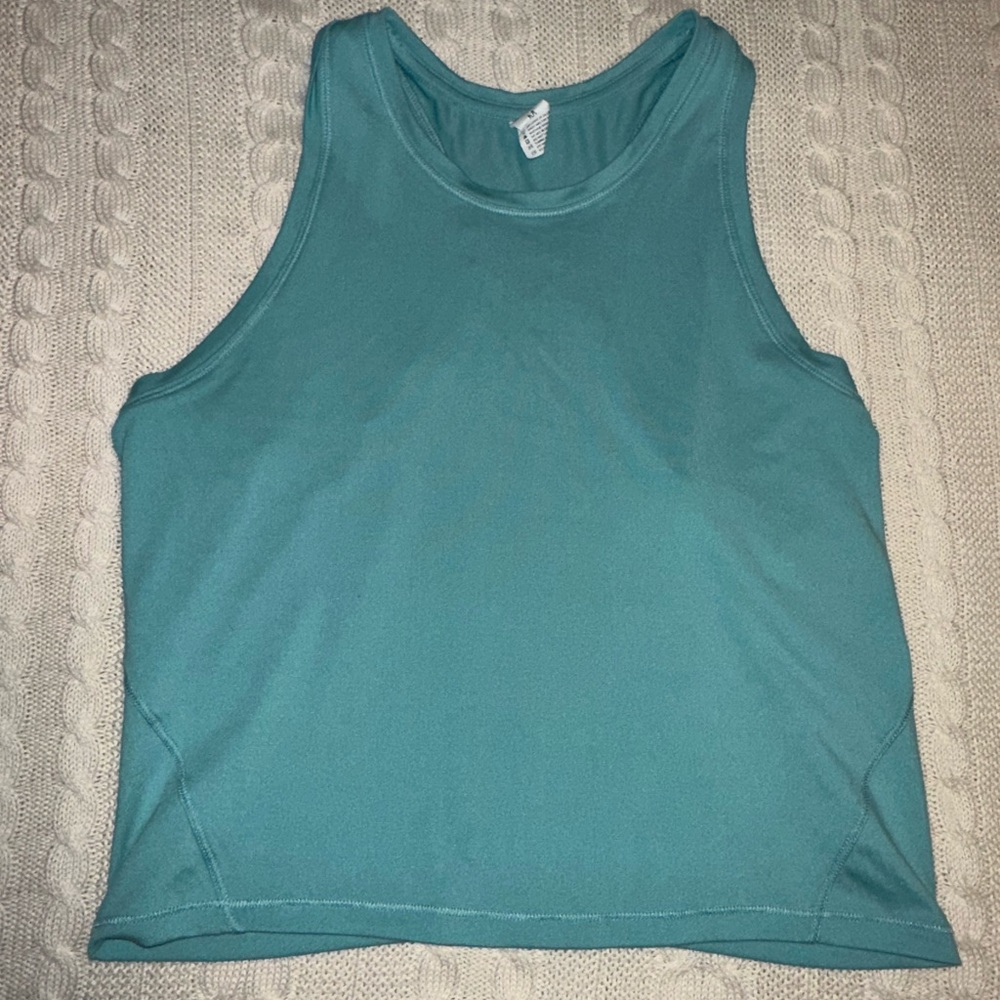 Yogalicious Teal Green Tank Top